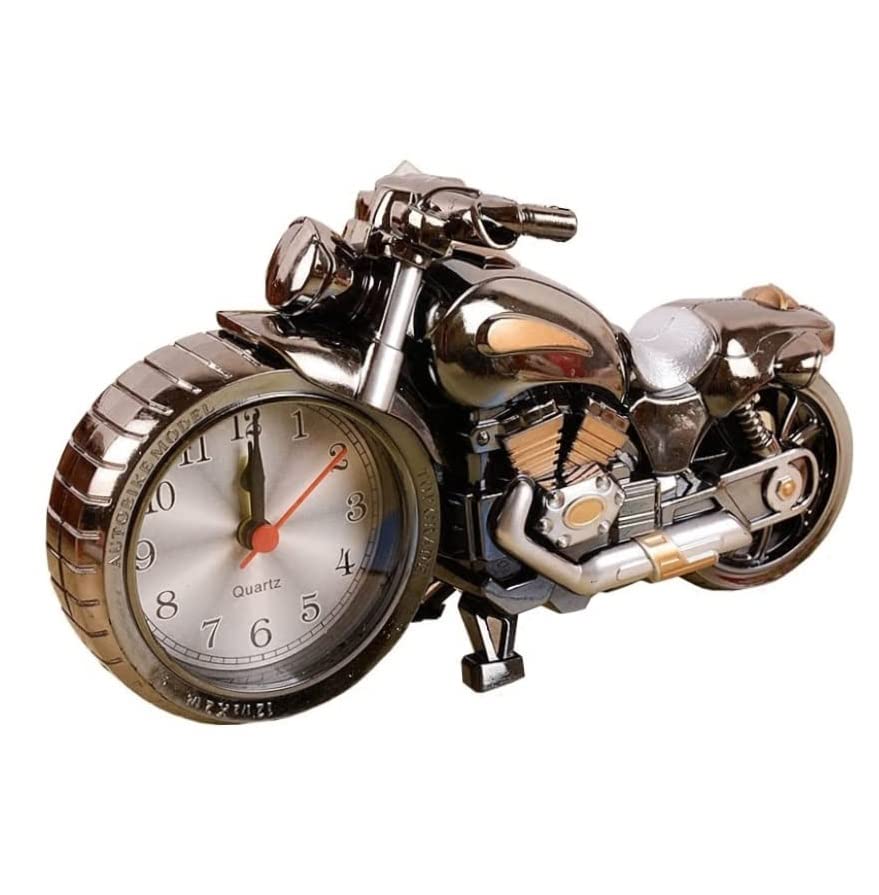 Amazon.co.jp: オールドビンテージバイク目覚まし時計、エンジン